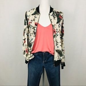 2pc West kei floral bomber + low back tank bundle.